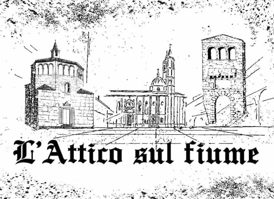 L'Attico Sul Fiume Center Home Ascoli Piceno megye Kültér fotó